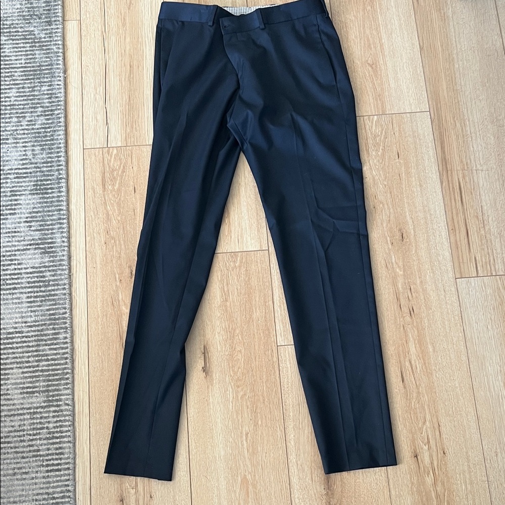 Zara Men's Navy Dress Trousers